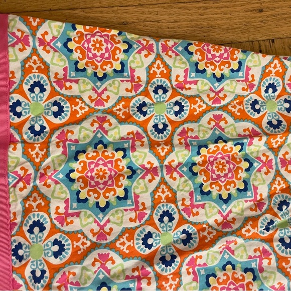 Hanna Andersson Colorful Patterned Dress and Black Checkered Dress Set - Picture 6 of 7